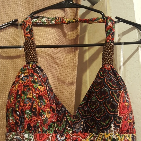 Colorful maxi dress - Picture 2 of 3